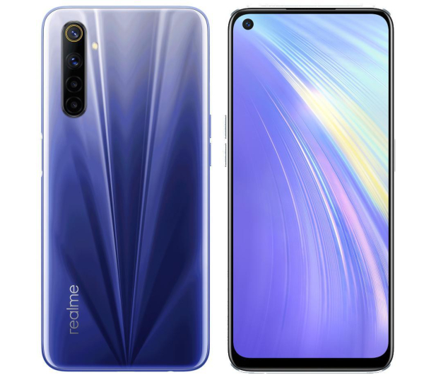 realme 6 4+128GB Comet Blue 90Hz - 552053 - zdjęcie